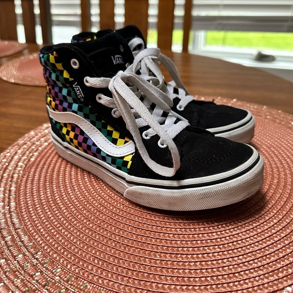 Youth Vans Filmore High Top sneakers, size 2 - Picture 1 of 4